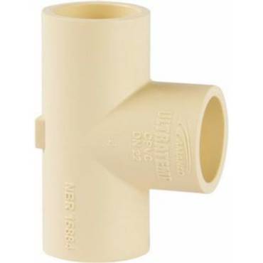 Tê CPVC 90° 22mm Amanco Super CPVC