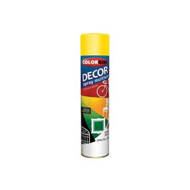 Spray Colorgin Decor Amarelo 360ml