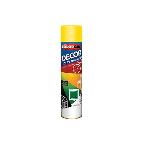 Spray Colorgin Decor Amarelo 360ml