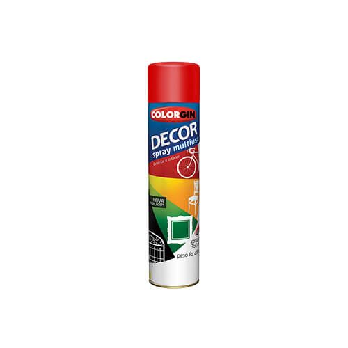 Spray Colorgin Decor Vermelho 360ml