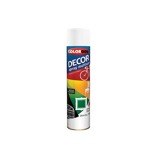 Spray Decor Branco Brilho COLORGIN 360 ml