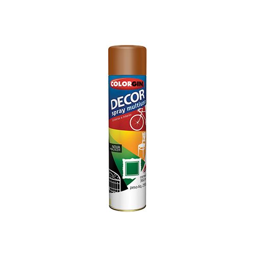 Spray Colorgin Decor Marrom Café 360ml