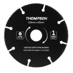 Disco de Corte para Madeira com Tungstênio 110x20mm – Thompson